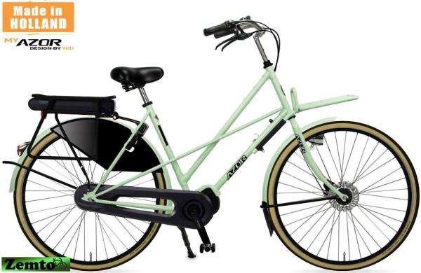 Elektro Hollandrad Unisex Kreutz, 28 Zoll, 7 Gang, konfigurierbar Mittelmotor  Shimano